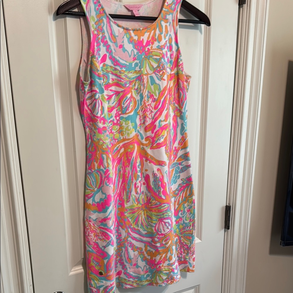 Lilly Pulitzer Vibrant Multicolor Sleeveless Dress xxs